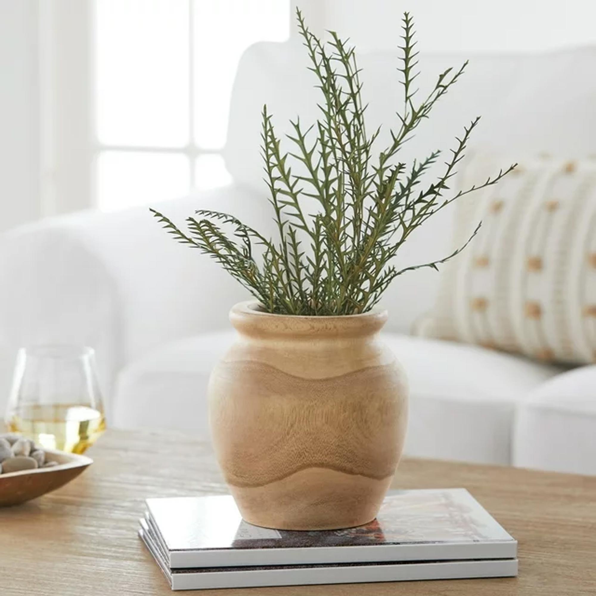Better Homes & Gardens 7_ Natural Wood Vase by Dave & Jenny Marrs – Image 2